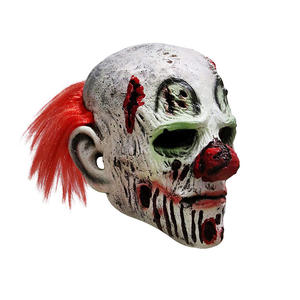 Máscara de Terror de Halloween, Máscaras de Payaso, Cosplay de Fiesta, Cara Sangrienta y Desgarradora, Máscara de Terror, Máscara de Látex - Product Image 3