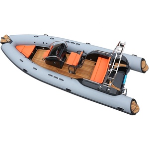 Rib580 19ft Familien boot PVC Hypalon Luxus Yacht Aufblasbarer Elektromotor Angeln Rettung Freizeit Unterhaltung Sand <span class=keywords><strong>Beach</strong></span> Boot - Product Image 1