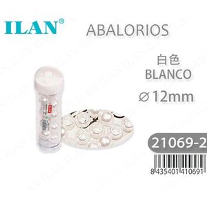 Ilan Perle Bianche 12mm Per Gioielleria - Product Image 3