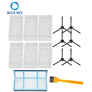 <span class=keywords><strong>ILIFE</strong></span>-repuestos de Robot aspirador V3 <span class=keywords><strong>V3S</strong></span> V5 V5s <span class=keywords><strong>Pro</strong></span>, incluye filtros HEPA, cepillos laterales y redes de filtro - Product Image 1