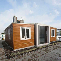 Guowei Maison en conteneur extensible 3 chambres 20Ft 40Ft Grande maison Maisons préfabriquées