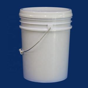 Seaux en plastique de 5 gallons Seaux en plastique transparent de 20L avec couvercles et poignées Seau de stockage en plastique pour le stockage des aliments - Product Image 5