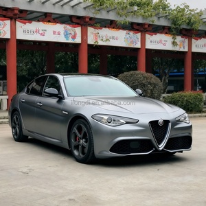 1.52x17M Premium Car <b>Wrap</b> Vinyl Film Metallic Titanium Grey Self-Adhesive, Full Body, Air <b>Bubble</b> Free PET Vehicle <b>Wrap</b> - Product Image 3