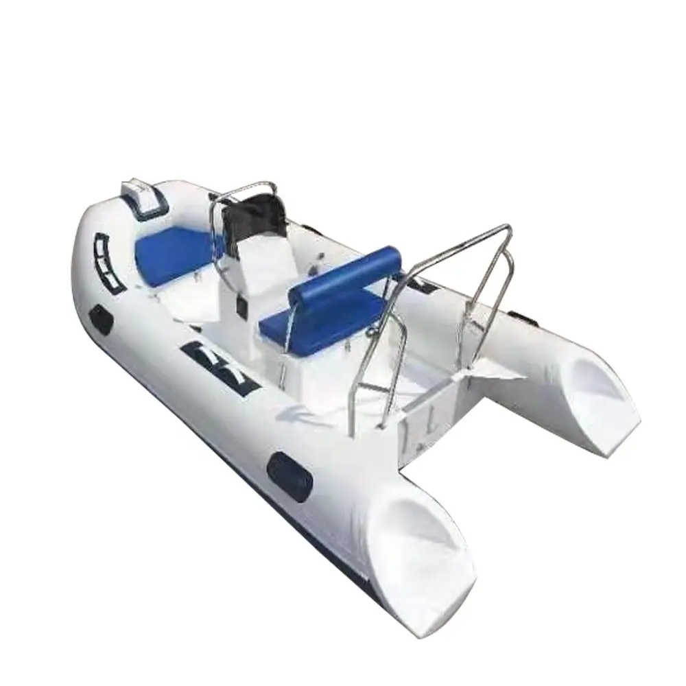 Factory High Quality 5人RIB 390 InflatableグラスファイバーRiver Rafting Boatディンギー