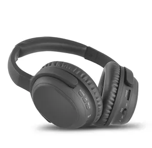 מכירה לוהטת פעיל רעש אוזניות ANC אלחוטי Bluetooth על אוזן אוזניות עם מיקרופון סטריאו Hifi מוסיקה הזרמת ספורט ריצה