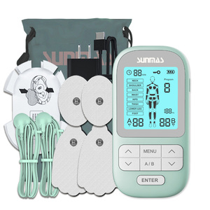 Máquina de Terapia <span class=keywords><strong>TENS</strong></span> de Doble Canal con Pantalla LCD, Unidad de Electroterapia <span class=keywords><strong>TENS</strong></span> con 8 Modos y 20 Niveles de Intensidad para Alivio del Dolor de Cuello, Espalda y Cintura - Product Image 5