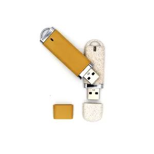 Tendance Eco Slim USB Flash Drive 4GB 8GB 16GB 32GB 64GB 128GB Société Cadeau Pendrive USB Memory Stick Logo Impression