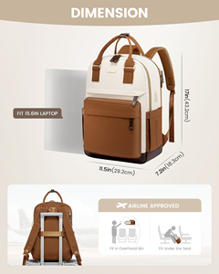 2025 lovevook <span class=keywords><strong>Top</strong></span> bán 15.6 17in máy tính xách tay Ba lô thời trang túi đi học với USB sạc cho cô gái chàng trai trên lớp du lịch hàng ngày - Product Image 2