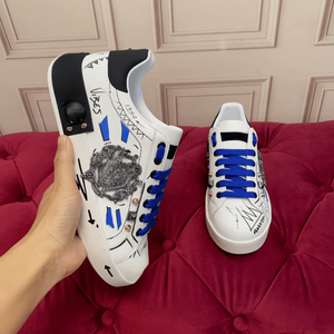 Nuevas Zapatillas Casuales Gabbna 2026 para Hombre y Mujer, con Cordones Azules de Malla Plana con Graffiti 3D, a la Moda - Product Image 2