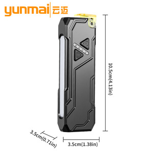 ไฟฉาย EDC เปลี่ยนสี RGB พร้อมคลิปแม่เหล็กชาร์จ USB ไฟ LED แรงสูง แบตเตอรี่แบบชาร์จได้ 1000mAh - Product Image 3