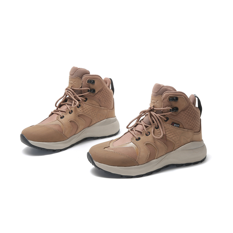 ARCX Cowhide Motorbike Ankle Shoes Antique