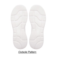 Vente en gros de semelles souples en EVA personnalisées, moulées par injection, durables, pour hommes, chaussures décontractées à enfiler, semelle de chaussure de voyage, design monobloc