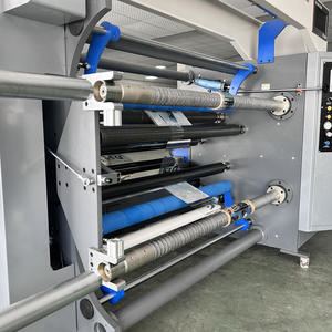 Máquina Cortadora y Rebobinadora de Película Plástica OPP PET de Alto Rendimiento RTFQ1500, Duradera, con Velocidad de 400 m/min y Pantalla Táctil PLC - Product Image 3