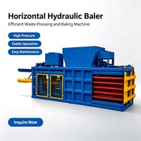 Presse à balles hydraulique pour carton et papier, capacité 750-1500 kg/balle, prix compétitifs, fabrication chinoise