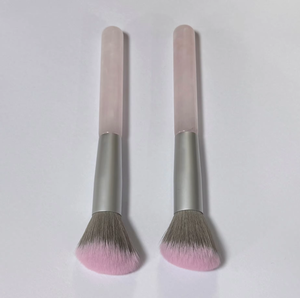 Herramientas de belleza brochas de jade de cuarzo rosa piedra natural al por mayor para maquillaje - Product Image 6