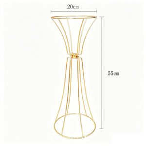 Modern Luxury Iron Flower Stand Centerpieces Wedding Arch <b>Backdrop</b> Frame Ceremony Decoration Event <b>Party</b> Display Wholesale - Product Image 1
