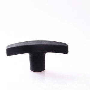 ด้ามจับรูปตัว T สีดำ ทำจากไนลอนพลาสติก สำหรับงานอุตสาหกรรม อุปกรณ์เสริมด้ามจับรูปตัว T แบบแบน สำหรับใช้งานทางกลไก - Product Image 1