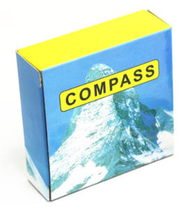 ポップアップ蓋付きコンパス、アンティークコンパス懐中時計、蓋付きゴールデンコンパス - Product Image 5