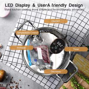 Cuisinière Sous Vide, WI-FI, 1100W, température précise, Pantalla LED, fonction minuterie, étanche IPX7 - Product Image 4
