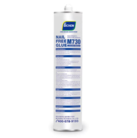 Lem Perekat Kuat Qichen M730 Sealant Karet SBS 300ml untuk Pertukangan Kayu & Konstruksi