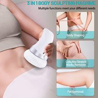 Outil de massage corporel stable, appareil portable pour brûler les graisses, masseur pratique pour rajeunir la peau, soin corporel à domicile