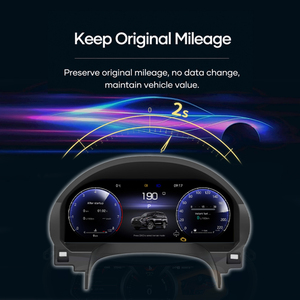 Jiutree แผงหน้าปัดดิจิตอลสำหรับ GX470เล็กซัส GX GX460 2007-2015แผงหน้าปัดรถยนต์แอลซีดีแผงหน้าปัดดิจิตอลห้องนักบินเสมือนจริง - Product Image 4