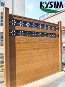 Poste <span class=keywords><strong>de</strong></span> aluminio duradero <span class=keywords><strong>de</strong></span> 80x80mm <span class=keywords><strong>con</strong></span> puerta, a prueba <span class=keywords><strong>de</strong></span> clima, compuesto <span class=keywords><strong>de</strong></span> <span class=keywords><strong>madera</strong></span> y plástico, wpc, valla <span class=keywords><strong>de</strong></span> privacidad para jardín, suministro <span class=keywords><strong>de</strong></span> fábrica - Product Image 4