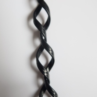 Accessoires de ligne aérienne en acier et alliage d'aluminium revêtus de plastique, câble de maintien Guy Grip pour applications ADSS/OPGW