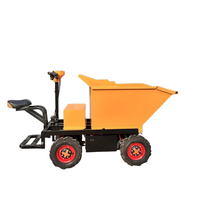 Nouveau camion à benne basculante électrique à quatre roues avec une capacité de charge de 600kg pour les chantiers de construction et les moteurs agricoles comme composant principal