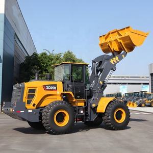 Cargador de rueda delantera de 5,5 toneladas XC958 de la mejor marca con capacidad de cubo de 3.2m3 a la venta - Product Image 2