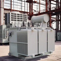 Transformateur de puissance immergé dans l'huile triphasé 11kV 33kV 630kVA 1000kVA pour sous-station, fabriqué par Longjian (usine avec 35 ans d'expérience)