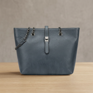 Sacs à main et pochettes de luxe pour femmes, fabriqués en Inde, en cuir véritable, imperméables, légers, pliables, grande capacité - Product Image 3
