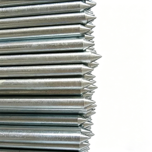 Asta di Messa <span class=keywords><strong>a</strong></span> Terra in Acciaio Ramato da <span class=keywords><strong>5</strong></span>/8'' Zincata <span class=keywords><strong>a</strong></span> Caldo - Product Image 3