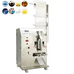 Factory Supply Automatic three/back sides sealing sachet bags pouch liquid packaging machine