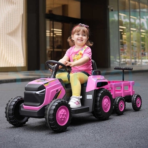 Tractor Eléctrico <span class=keywords><strong>para</strong></span> Niños de 1 a 7 Años, con Remolque, 12V, Modelo Nuevo - Product Image 3