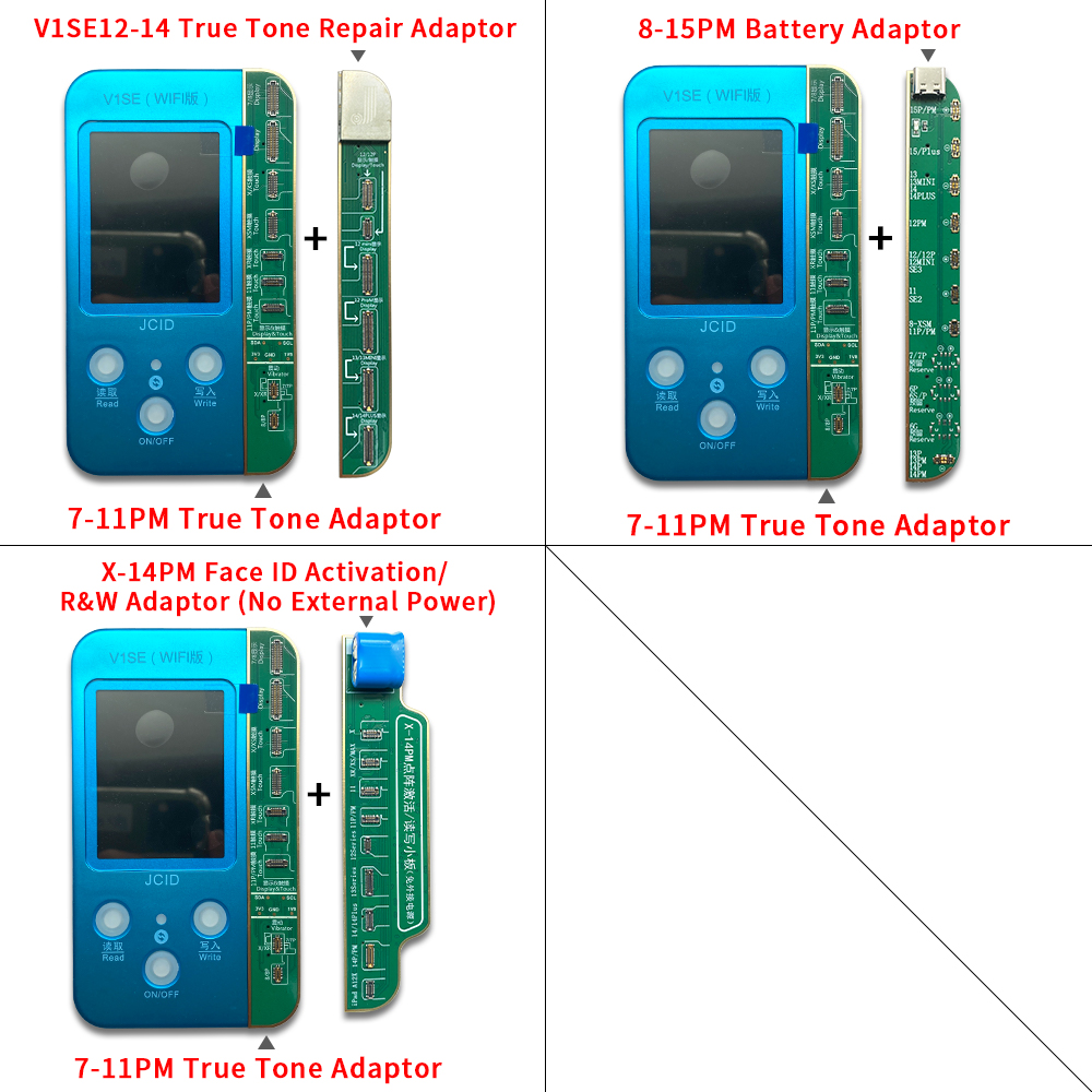 JCID V1SE Programmer - True Tone Repair Adaptor for Iphone
