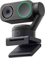 4K PTZ Web Kamerası PC/Mac 1/1.3" Sensör Düşük Işıkta AI Takip Özelliği HDR Yönlü Gürültü Önleyici Mikrofon Stream Deck Zoom'u Destekler