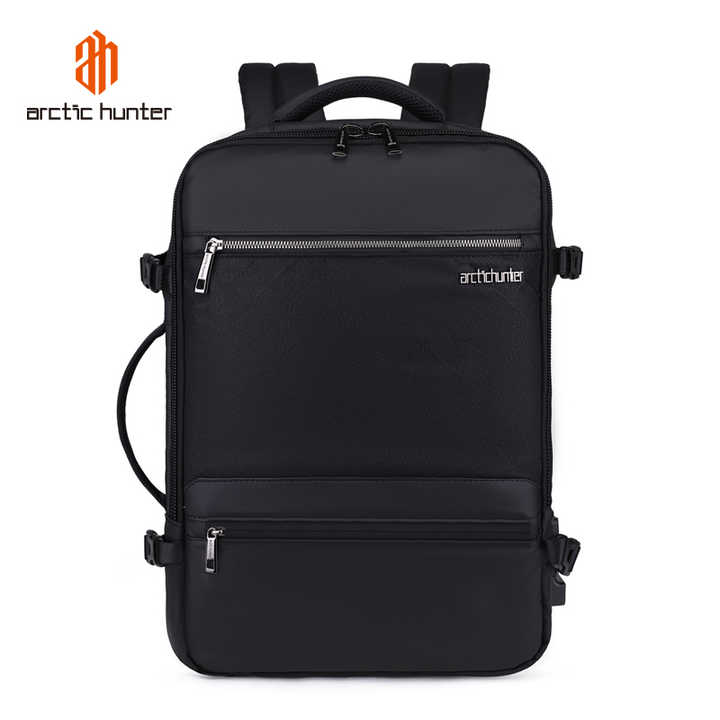 anti-theft waterproof travel backpack with usb charging function for Men Slim & Expandable Laptop Backpack Port Water Resistant Business Backpack Fits 15.6In Laptop for Commute Work College with Small Bag(Business Black) : Electronics ANTI THEFT BACKPACK Arctic Hunter Multi-function Smart Waterproof