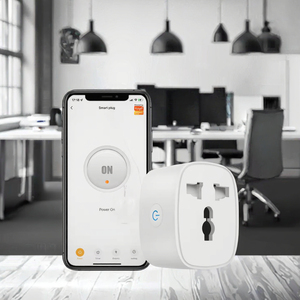 Tuya <b>wifi</b> smart socket 16A universal outlet adapter Power monitor smart <b>plug</b> Google Home compatible outlet - Product Image 3