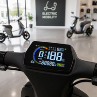 Écran LCD VALCD pour véhicules électriques et motos, affichage à cristaux liquides