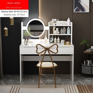 <span class=keywords><strong>Tocador</strong></span> <span class=keywords><strong>de</strong></span> Panel para Apartamento <span class=keywords><strong>Pequeño</strong></span>, Estilo Influencer, Nuevo 2025, Multifuncional, para Dormitorio, Estilo Nórdico, Sencillo, para <span class=keywords><strong>Maquillaje</strong></span> - Product Image 6