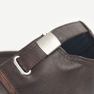 Gorras de Béisbol Retro de Piel Sintética para Hombre y Mujer, Estilo Capitán, Cortavientos, Cálidas, con Visera de Pato, Deportivas, Casuales, para Adultos, Otoño-Invierno - Product Image 6