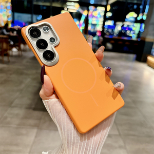 Nuova Custodia Ultra-sottile Effetto Pelle Opaca con Cornice in Metallo e Guscio Rigido in PC per <span class=keywords><strong>Samsung</strong></span> S25 S24 S23 Ultra Plus <span class=keywords><strong>A53</strong></span> A33 A23 - Product Image 3