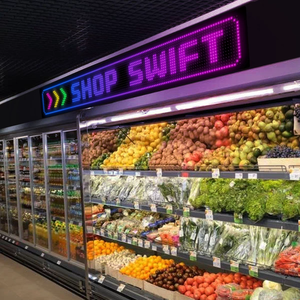 Customizable RGB USB LED <strong>Matrix</strong> Panel Pixel Pattern Text Animation <strong>Display</strong> Signage Elevator Car Smart Digital 35.43*7.56inch - Product Image 5