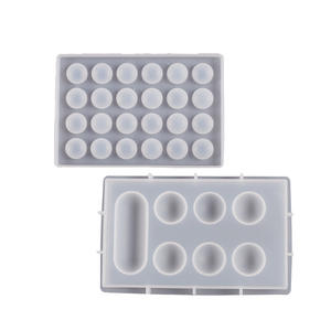 Besafe Mancala Stone <span class=keywords><strong>Jeu</strong></span> d'échecs Moule en résine de silicone avec kit de vis pour jeux de société en résine époxy - Product Image 5