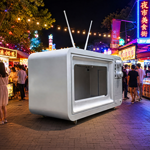 Contenedor de <span class=keywords><strong>Boutique</strong></span> de Moda Pop-Up, Tienda Móvil Prefabricada Moderna, Puesto de Venta Modular para Ferias Comerciales - Product Image 4