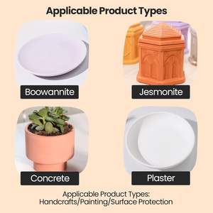 NICOLE Vernis Acrylique Écologique Brillant, Revêtement Liquide Résistant à l'Eau, Séchage Rapide pour Béton et Plâtre - Product Image 4