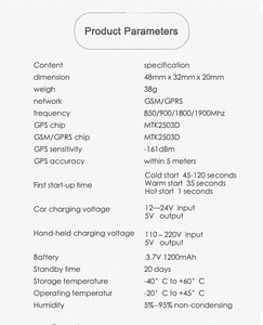 Perangkat Pelacak <span class=keywords><strong>GPS</strong></span> Hewan CJ230 CJGPS, Portabel, Dapat Diisi Ulang, Tahan Air, untuk Manajemen Ternak - Product Image 5