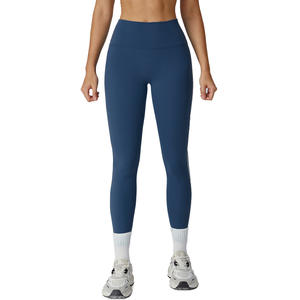 Leggings deportivos Disko para mujer, pantalones de yoga de punto ajustados de compresión de cintura alta para ciclismo al aire libre, correr, Fitness ECK2036 - Product Image 4