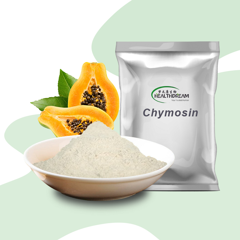 High Quality 20,000 U/g Chymosin Enzyme Powder Papaya Extract Rennet for Cheese and Dairy Production